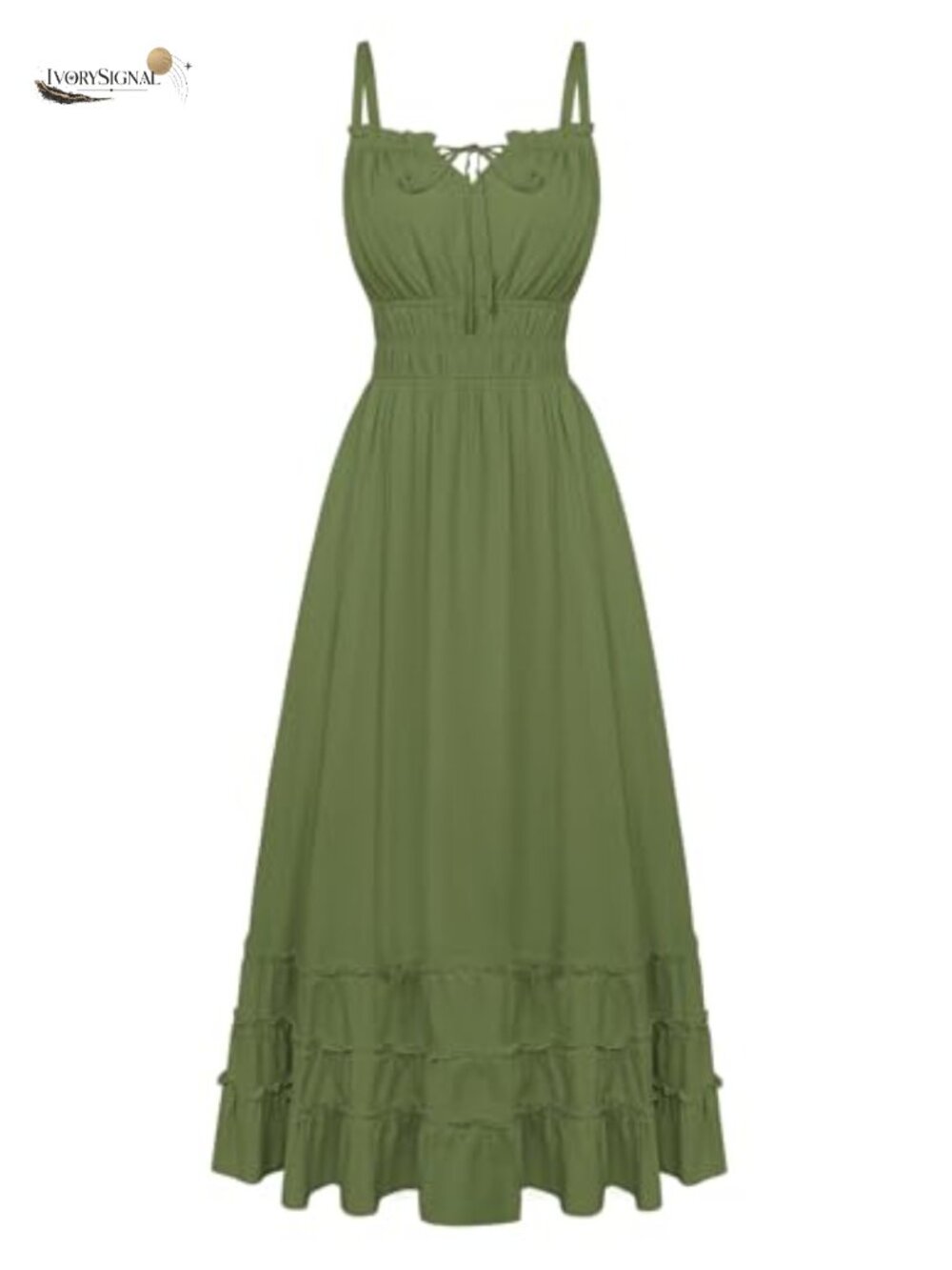 Scarlet Darkness Women's Summer Boho Maxi Dress Flowy Milkmaid Sundress